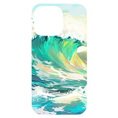 Waves Ocean Sea Tsunami Nautical 90 Iphone 14 Pro Max Black Uv Print Case