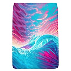 Tsunami Waves Ocean Sea Nautical Nature Water 6 Removable Flap Cover (l) by Jancukart