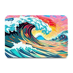 Waves Ocean Sea Tsunami Nautical 8 Plate Mats by Jancukart