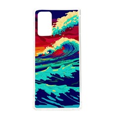 Tsunami Waves Ocean Sea Nautical Nature Water 9 Samsung Galaxy Note 20 Tpu Uv Case by Jancukart