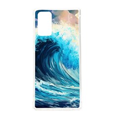 Tsunami Waves Ocean Sea Nautical Nature Water Arts Samsung Galaxy Note 20 Tpu Uv Case by Jancukart