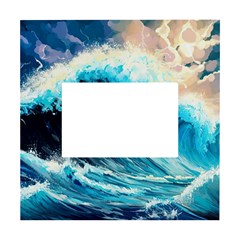 Tsunami Waves Ocean Sea Nautical Nature Water Arts White Box Photo Frame 4  X 6  by Jancukart