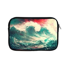 Storm Tsunami Waves Ocean Sea Nautical Nature 2 Apple Ipad Mini Zipper Cases by Jancukart