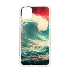 Storm Tsunami Waves Ocean Sea Nautical Nature 2 Iphone 11 Tpu Uv Print Case