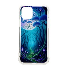 Forrest Jungle Blue Artwork Iphone 11 Pro 5 8 Inch Tpu Uv Print Case