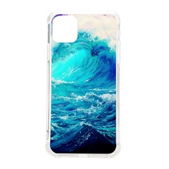 Tsunami Waves Ocean Sea Nautical Nature Water Nature Iphone 11 Pro Max 6 5 Inch Tpu Uv Print Case by Jancukart