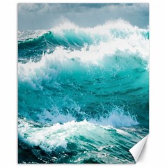 Waves Ocean Sea Tsunami Nautical 4 Canvas 16  X 20 
