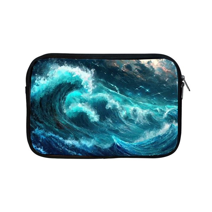 Thunderstorm Tsunami Tidal Wave Ocean Waves Sea Apple iPad Mini Zipper Cases