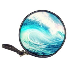 Tsunami Waves Ocean Sea Nautical Nature Water 8 Classic 20-cd Wallets by Jancukart