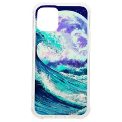 Tsunami Waves Ocean Sea Nautical Nature Water Iphone 12 Mini Tpu Uv Print Case	