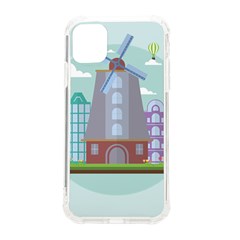 Amsterdam Landmark Landscape Iphone 11 Tpu Uv Print Case by Sudheng