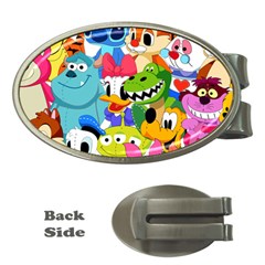 Illustration Cartoon Character Animal Cute Money Clips (oval) 