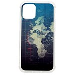 Vintage World Map Illustration Artwork Water Drop Digital Art arts iPhone 12 mini TPU UV Print Case	 Front