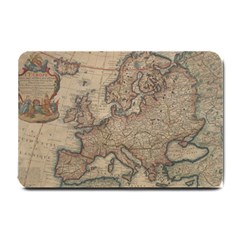 Vintage Europe Map Small Doormat