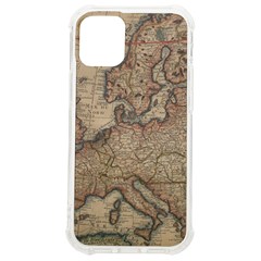 Vintage Europe Map Iphone 12 Mini Tpu Uv Print Case	 by Sudheng