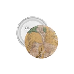 Vintage World Map Physical Geography 1 75  Buttons