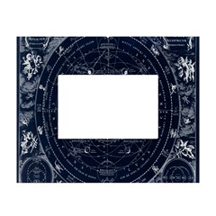 Vintage Astrology Poster White Tabletop Photo Frame 4 x6  by ConteMonfrey