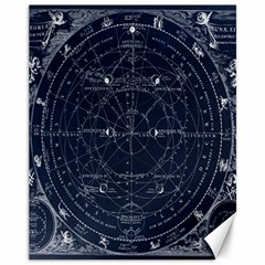 Vintage Astrology Poster Canvas 11  X 14  by ConteMonfrey