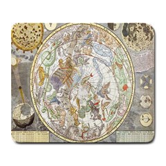 Vintage Astronomy  Large Mousepad by ConteMonfrey