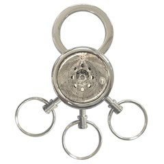 Old Vintage Astronomy 3-ring Key Chain by ConteMonfrey