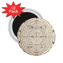 Astronomy Vintage 2 25  Magnets (10 Pack)  by ConteMonfrey