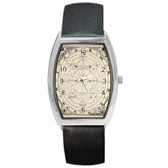 Astronomy Vintage Barrel Style Metal Watch by ConteMonfrey