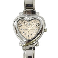 Astronomy Vintage Heart Italian Charm Watch by ConteMonfrey