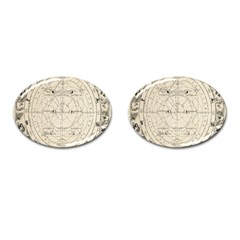 Astronomy Vintage Cufflinks (oval)