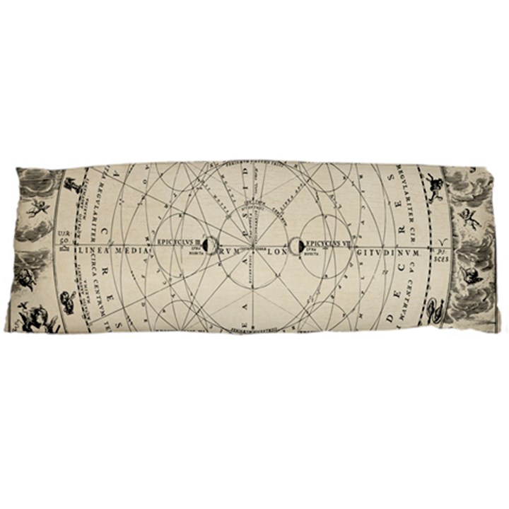 Astronomy vintage Body Pillow Case (Dakimakura)