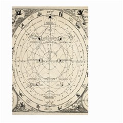 Astronomy Vintage Large Garden Flag (two Sides) by ConteMonfrey