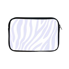 Grey Zebra Vibes Animal Print  Apple Ipad Mini Zipper Cases by ConteMonfrey