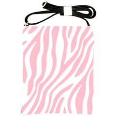 Pink Zebra Vibes Animal Print  Shoulder Sling Bag by ConteMonfrey