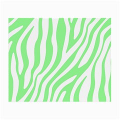 Green Zebra Vibes Animal Print  Small Glasses Cloth