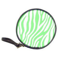 Green Zebra Vibes Animal Print  Classic 20-CD Wallets