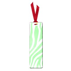 Green Zebra Vibes Animal Print  Small Book Marks