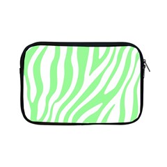 Green Zebra Vibes Animal Print  Apple Ipad Mini Zipper Cases by ConteMonfrey