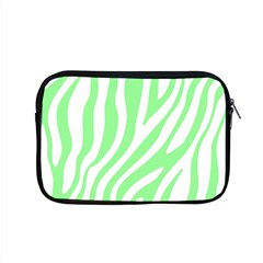 Green Zebra Vibes Animal Print  Apple Macbook Pro 15  Zipper Case by ConteMonfrey