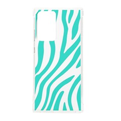 Blue Zebra Vibes Animal Print   Samsung Galaxy Note 20 Ultra Tpu Uv Case by ConteMonfrey