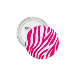 Pink Fucsia Zebra Vibes Animal Print 1 75  Buttons by ConteMonfrey