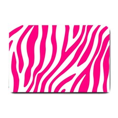 Pink Fucsia Zebra Vibes Animal Print Small Doormat by ConteMonfrey