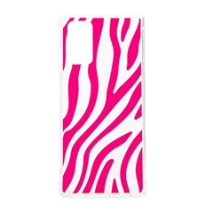 Pink Fucsia Zebra Vibes Animal Print Samsung Galaxy Note 20 Tpu Uv Case by ConteMonfrey
