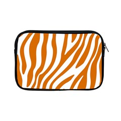 Orange Zebra Vibes Animal Print   Apple Ipad Mini Zipper Cases by ConteMonfrey