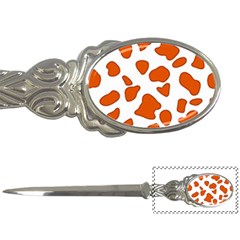 Orange Cow Dots Letter Opener by ConteMonfrey