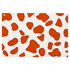 Orange Cow Dots Banner And Sign 6  X 4  by ConteMonfrey