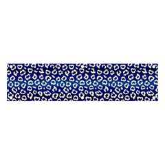 Animal Print - Blue - Leopard Jaguar Dots Small  Banner And Sign 4  X 1  by ConteMonfrey