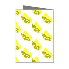 Yellow Butterflies On Their Own Way Mini Greeting Cards (pkg Of 8) by ConteMonfrey