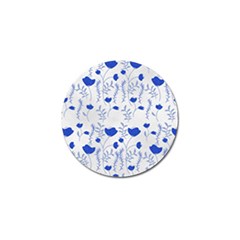 Blue Classy Tulips Golf Ball Marker (10 Pack) by ConteMonfrey