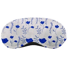 Blue Classy Tulips Sleeping Mask