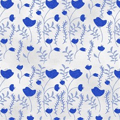 Blue Classy Tulips Play Mat (rectangle) by ConteMonfrey