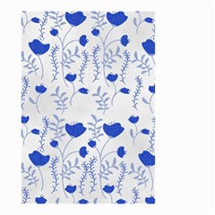 Blue Classy Tulips Small Garden Flag (two Sides) by ConteMonfrey